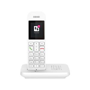 Deutsche Telekom Telekom Sinus A12 - Analoges/DECT-Telefon - Kabelloses Mobilteil - Freisprecheinrichtung - 100 Eintragungen - Weiß